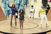 J.Lo, Pitbull y Leitte pusieron sabor en el ambiente con su música.