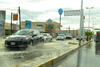 Los semáforos en Diagonal Las Fuentes dejaron de funcionar por un tiempo, lo que generó caos vial.