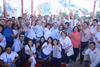 El presidente del CEN panista, Gustavo Madero, visitó Torreón para brindar su apoyo a los candidatos a diputados locales.