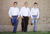 22062014 Tres Generaciones. Profr. Mario Cepeda, Ing. Mario Cepeda y joven Mario Cepeda. - Érick Sotomayor Fotografía