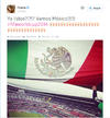 Arturo Carmona se puso la verde en apoyo a México.