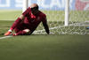 Momento triste para CR7 al final del encuentro, se va eliminado del Mundial tras una gran temporada con su club.