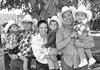 06072014 Jesús Lumar, Gaby y Gerardo junto a sus hijos, Alexa Jesive, Jesús Mario y Gerardo Gibril.