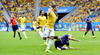 David Luiz fue vital en el empuje brasileño.