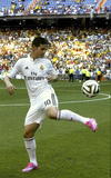 James Rodríguez, futbolista colombiano del Real Madrid, aseguró que espera 'dar muchas alegrías' al conjunto madridista.