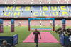 La presentación se dio en el Camp Nou de Barcelona.