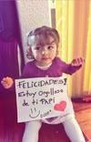 Mediante su cuenta de Twitter, Ochoa compartió una imagen de su hija, que estaba orgullosa de la llegada se su padre al nuevo club.
