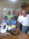 Familia Sonora en el cumpleaños de Danna.