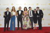 La serie Breaking Bad, así como Modern Family fueron las grandes ganadoras en la ceremonia de premiación número 66 de los Emmy, a lo mejor de la pantalla chica.