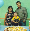 31082014 El pequeño Ulises López festejó su segundo cumpleaños. Sus papás son Diana Martínez y Ulises López.