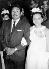 Cristina Saldívar y Jesús de Ávila Hernández contrajeron nupcias el dos de agosto de 1966. Actualmente, cumplieron 50 años de matrimonio.