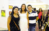 08092014 FIESTA DE CANASTILLA.  Alegna Muñoz de Valles con sus hermanas, Lidia y Jocabeth.