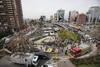 Una explosión ocurrida la tarde del lunes encendió las alarmas en Santiago, en Chile.