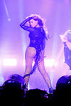Beyoncé derrochó sensualidad con sus movimientos.