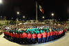 Miles de personas que se dieron cita en la Plaza Mayor demostraron su orgullo de ser torreonenses cantando junto a la Orquesta Sinfónica y Coro Esperanza Azteca de Coahuila Las Mañanitas a la ciudad de Torreón, en su 107 aniversario.