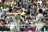 "Chicharito" se estrenó como goleador con el conjunto blanco ante Deportivo La Coruña con un doblete en un día histórico para su equipo.