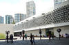 Cabra, en el patio central del museo se encuentra instalada la exposición del artista chino Ai Weiwei.