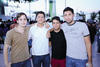 21092014 EN EVENTO ESCOLAR.  Fernando, Saúl, Ricardo y Toño.