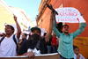 En varias ciudades del país, como Guanajuato, se realizaron marchas de apoyo para los normalistas desaparecidos.