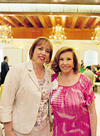 Martha Silvia Argüelles y Kena Moreno (Fundadora del Centro de Integración Juvenil).