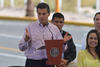 El presidente Enrique Peña Nieto inauguró el Libramiento Norte de la Laguna que agilizará la comunicación entre los estados de Chihuahua, Durango, Coahuila y Nuevo León.