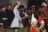 La duquesa de Cambridge, Kate Middleton, reapareció tras anunciar que espera a su segundo hijo del príncipe Guillermo de Inglaterra.