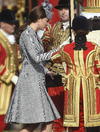 La duquesa se llevó las miradas al ser la primera vez que aparece en público tras anunciar su segundo embarazo.