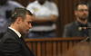 Oscar Pistorius a su llegada al Tribunal Superior de Pretoria.