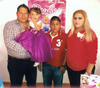 23102014 La pequeña Paulina Barroso celebró en días pasados sus dos añitos de vida en compañía de su hermanito, José Manuel, y sus papás, David Barroso y Aurora Contreras.