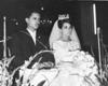 José de Jesús Reyes Alcaraz y María del Carmen Ramos Valdez, se dieron el sí en la Iglesia San Pedro Apóstol, en San Pedro de las Colonias, Coah., el 11 de octubre de 1964. Actualmente, festejaron su 50 aniversario de bodas.