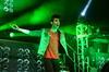 Para cantar Aprenderé a vivir los CD9 pidieron que sus fans iluminaran el Coliseo con sus celulares.