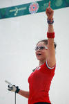 Paola Longoria se llevó la victoria reafirmando que es la mejor raquetbolista en la actualidad.