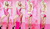 Britney es otra de las famosas que han sido evidenciadas por el uso del retoque digital en la sesión para Candie's.
