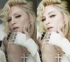 En la serie de imágenes en blanco y negro, se puede ver a una Madonna con una piel suave y sin ninguna imperfección, pero en las originales se pueden distinguir algunas diferencias en su rostro como líneas de expresión que ha dejado el paso del tiempo.