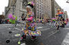 Las calles de Nueva York se llenaron de color con los atractivos del desfile.