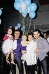 Alejandra, Camila, José Armando y José Armando jr.
