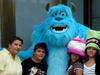 29112014 Viaje familiar a Disneyland: Zuriely, Aranza, Fernando Gutiérrez Mendoza y Adela Mendoza.