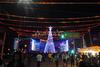 En Gómez Palacio también se llevó a cabo el encendido del árbol navideño.