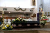 Durante la homilía, Monseñor envió sus condolencias a la familia de sangre de Rodríguez Tenorio y de igual manera a la diocesana.