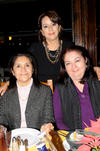 12122014 Betty Reyes, Silvia Montemayor y Lupita Breceda.