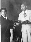 Lic. Laura del Río Peréz y Lic. Iván Lavín López, hace algunos años.