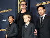 La familia de Angelina Jolie asistió a la premiere de la cinta Unbroken, debido a que la actriz no pudo hacerlo porque padece varicela.