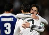 Al final del encuentro Jesús Corona intercambió camisetas con el portero del Real Madrid, Iker Casillas.