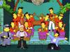 Durante la cinta de Los Simpson, Arnold Schwarzenegger aparece ocupando la silla de presidente de los Estados Unidos.