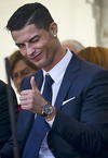 Ronaldo reconoció que este tipo de homenajes le provocan mucha alegría.