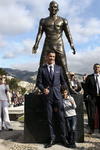 Ronaldo reconoció que este tipo de homenajes le provocan mucha alegría.