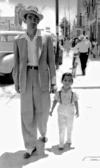 21122014 ElÃ­as Aguilar RodrÃ­guez, "La chuleta", con Isidro Alejandro Aguilar Romero, en 1953.