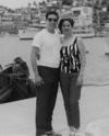 Hermanos Rodríguez Bandes en el fin de año de 1957. Ellos son: Enrique Rodríguez B., Elizabeth Rodríguez (hoy de Sandoval) y Leticia Rodríguez (hoy de Romero)