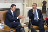 Tras la reunión que sostuvieron en la Casa Blanca, los presidentes Barack Obama y Enrique Peña Nieto ofrecieron una conferencia de prensa en la que dieron a conocer los temas que trataron en su primer encuentro de 2015.