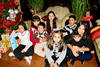07012015 CELEBRAN.  Niños de la Familia Andrade en un festejo navideño.